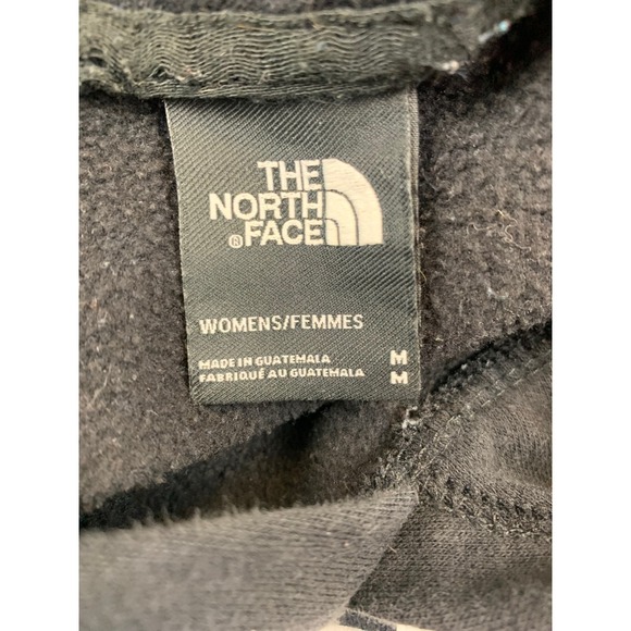 The North Face TNF Womens Size Medium Black Hoodie Sweatshirt Half Dome - Picture 6 of 12